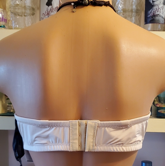 Parfait Bra 36-D Beige Multi-way Strapless Elise P60915 Straps Included NWT - Picture 5 of 8